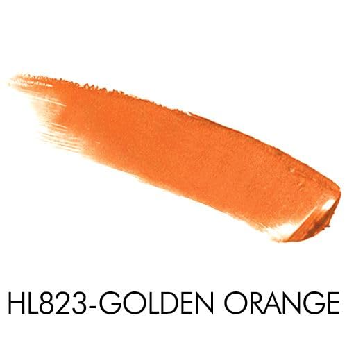 Palladio Herbal Lipstick, Rich Pigmented and Creamy, Infused with Aloe Vera, Chamomile & Ginseng, Prevents Lips from Drying, Combats Fine Lines, Long Lasting Lipstick, Golden Orange