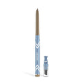 PRIME PROMETICS PrimeEyes Glide Eyeliner for Mature Women – Waterproof, Long-Stay and Mess-Proof – Gel Creme Texture, Discreet Sharpener and Effective Smudger (Golden Metallic)