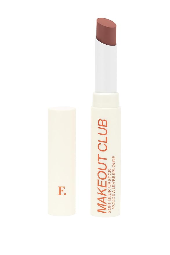 Freck Beauty MAKEOUT CLUB Soft Blur Lipstick – Medium-to-Full Coverage, 8-Hour Wear, Transfer-Proof, Buildable Soft Matte Finish, Wearable Color for All Skin Tones | BADDIE (Dark Brown)