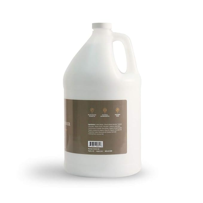 Zogics Organics Conditioner – Organic Conditioner for Hair, Hydrating Deep Conditioner with Natural Ingredients like Honey Powder, Aloe Vera, Avocado, and Jojoba (Honey Coconut, 1 Gallon)