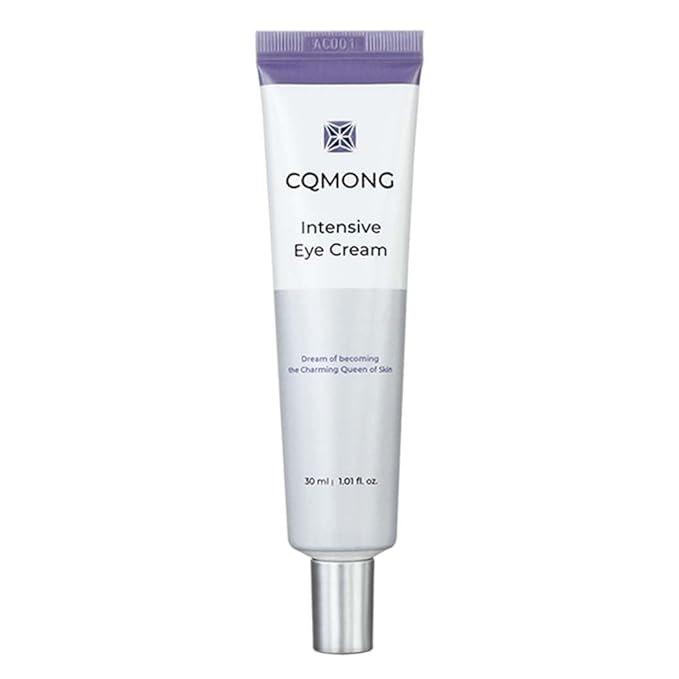 Intensive Eye Cream 1.01 fl oz for dark circles, puffiness, wrinkles, fine lines, bags under eyes, dark spots l Natural wood scent l Glutathione, Collagen, 7 Amino Acids, Adenosine l Korean