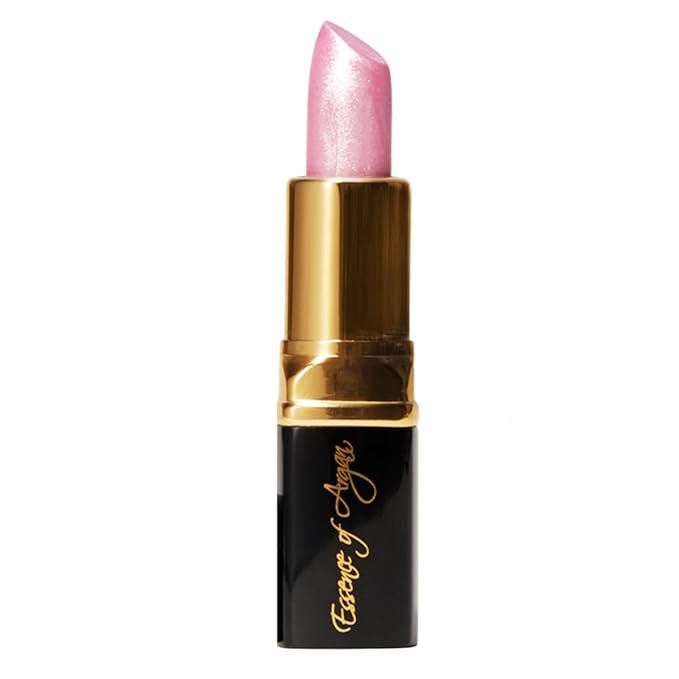 Essence Of Argan Pink & Teaberry Lipstick Set Deep Moisturizing, Long Lasting Lip Care with Pure Argan Oil and Shea Butter