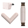 Gel Eyeliner Pencil Set, 2026 New Foldable Eyeliner Stamp for Perfect Wings, Waterproof Eyeliners Tool, Smudge Proof Eyeliners Pen for Beginners (1pcs Brown)