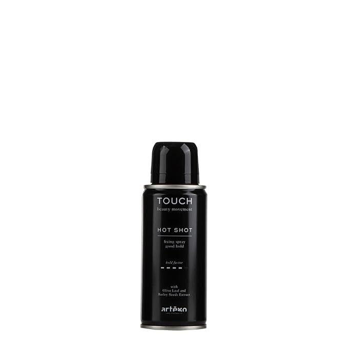 Artègo TOUCH Hot Shot Hairspray (3.4 fl oz) – Medium to Strong Hold Finishing Spray for Long-Lasting, Frizz-Free Styles