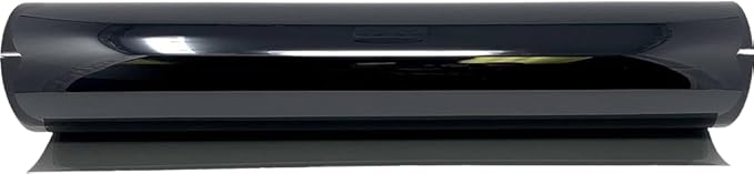 RockRose 50% Premium Carbon Car Window Tint Film 20 in x 10FT 2PLY Charcoal Privacy Film UV, Heat Blocking Tint for Car or Home Adhesive Film Easy Shrink, Plotter Friendly Pro Grade