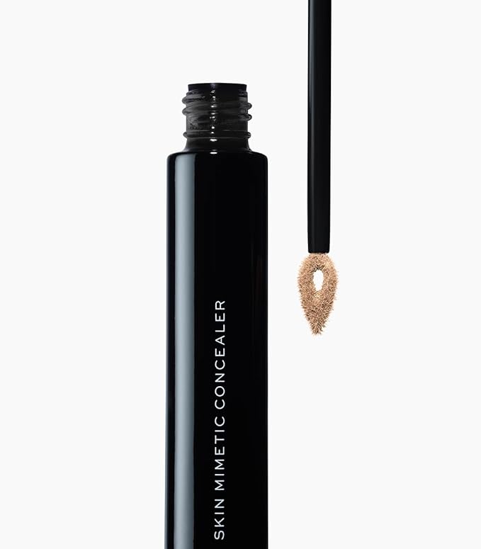 MAKE Beauty Skin Mimetic Concealer Buildable Medium Coverage Hydrating Concealer for Dark Circles Spot Concealing Brightening Crease-Free, Including Mature Skin. Radiant Finish. 06 Medium Olive