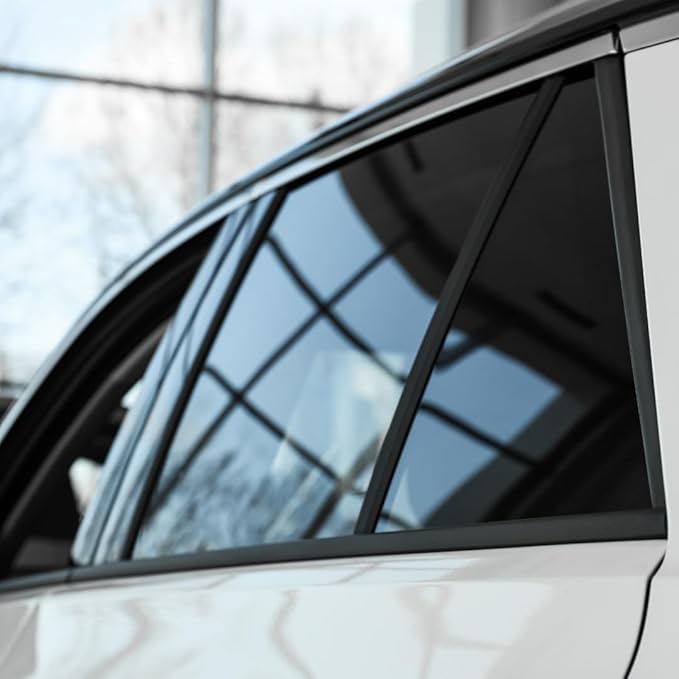 RockRose 5% Premium Carbon Car Window Tint Film 24 in x 20FT 2PLY Charcoal Privacy Film UV, Heat Blocking Tint for Car or Home Adhesive Film Easy Shrink, Plotter Friendly Pro Grade