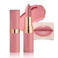 Nude Lip Stick,Matte Cream Lipstick Set for Women,Long Lasting Waterproof Smudge Proof Velvet lipsticks Crayon,Lip Makeup Kit Travel Size,Vegan & Cruelty-free (Pack of 1)