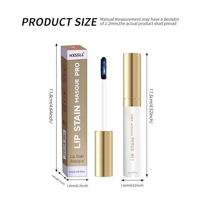 Lip Stain Peel Off – Long Lasting Waterproof Lip Tint, Smudge Proof Transfer Resistant Lip Stains Tattoo,High Pigment Matte Lip Color, Kiss Proof Peel Off Lip Stain Masque,All-Day Stay Lip Makeup 06#