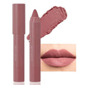 BINGBRUSH Crayon Matte Longwear Lipstick Pack Set,Moisture Smooth Color Stick Ultimate Lip Pencil Stain Crayon for Makeup Collection - Waterproof Velvet Long Lasting Lipstick Gloss for Women(04#)