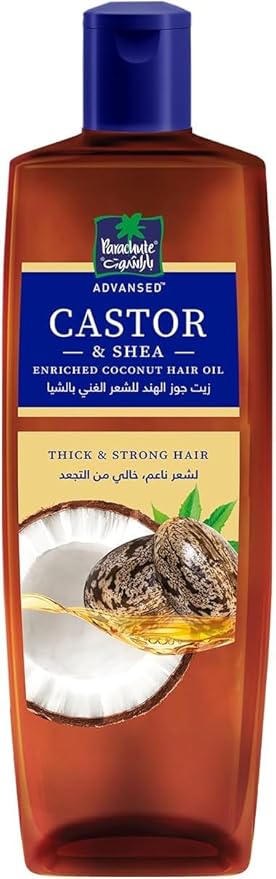 Parachute Advansed Shea Hair Oil| Moisturising Hair Oil |Nourishes Hair| For Frizz- Free, Soft & Shiny Hair| No Silicones & Parabens |6.7 fl.oz