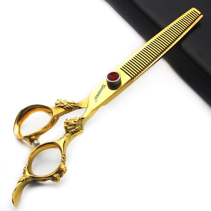 Hair Scissors 6/7/8/9-inch 440C High Hardness For Hairdressers Haircuts Cuttinging Scissors Professional Haircut (7 inch-3pc)