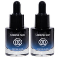 Copper Peptides Face Serum - Boost Collagen & Cell Renewal - Firm, Tone & Glow - Shea Butter, Witch Hazel & Apple Stem Cells - Facial Skin Care Products, Beauty & Self Care - (2 Pack)