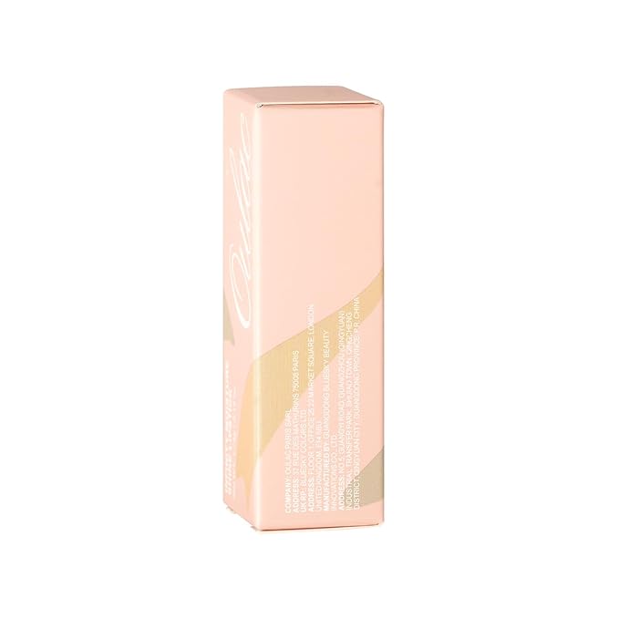 Oulac Moisturizing Coral Lipstick for Women Tinted Lip Balm Infused with Sodium Hyaluronate Acid, Lightweight Lip Makeup, Vegan & Gluten Free, PG04 Sunrise