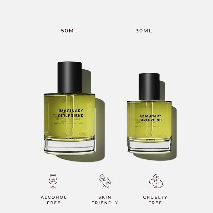 Imaginary Girlfriend Insp by N0ir Extreme | Long Lasting Perfume Oil for Women and Men (Unisex) - 50ml with 30ml Imaginary Girlfriend (Pack of 2)