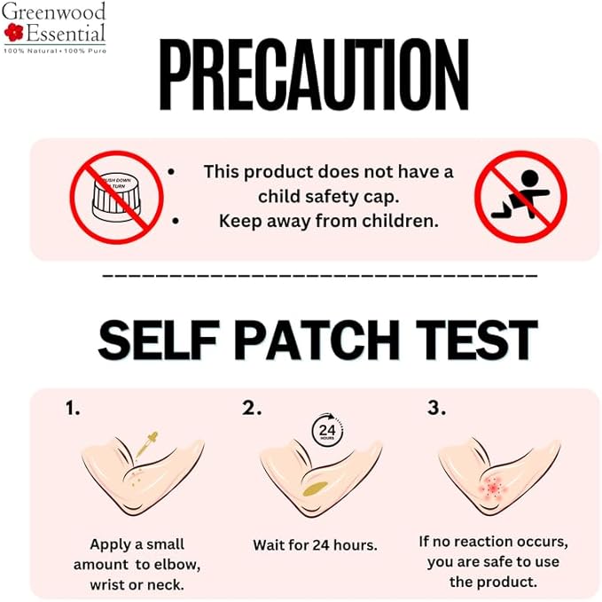Greenwood Essential Pure Tea Tree Essential Oil (Melaleuca alternifolia) with Glass Dropper Steam Distilled 120ml (4 oz)