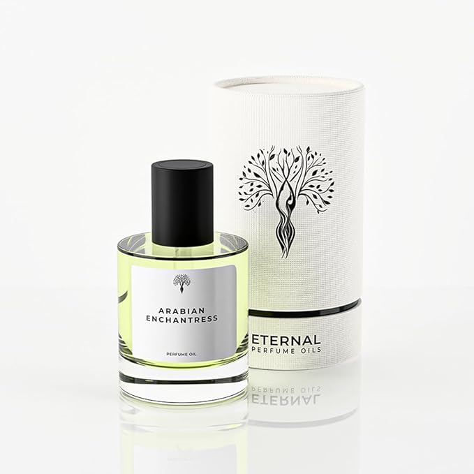 Eternal perfume oils for Women and Men - Eau De Perfum - Arabian Enchantress Perfume Oil Inspired by Madawi - Alcohol-Free Concentrated Scents- Long Lasting Designer Perfumes 50ml+30ml (Pack of 2)