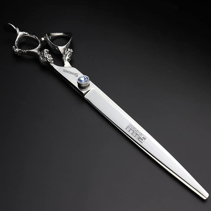 Professional Slim Japanese Hairdressing Scissors Set - 6/7/8/9 Inch, Men or Women Hairdressing Scissors (9 Inch Flat)