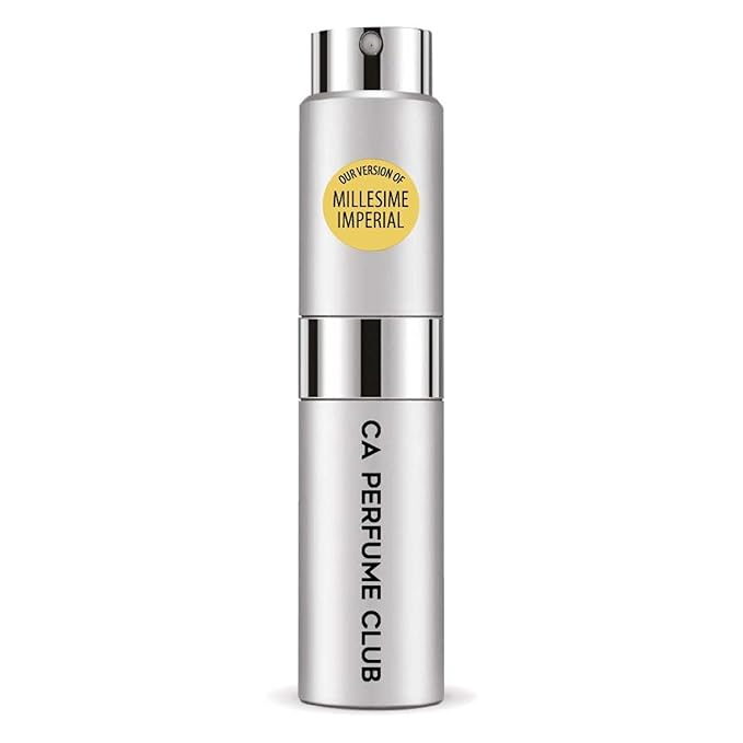 CA Perfume Impression of Millesime Imperial For Women & Men Replica Version Fragrance Dupes Concentrated Long Lasting Eau de Parfum Spray Refillable Atomizer Bottle 0.27 Fl Oz/8ml-X1