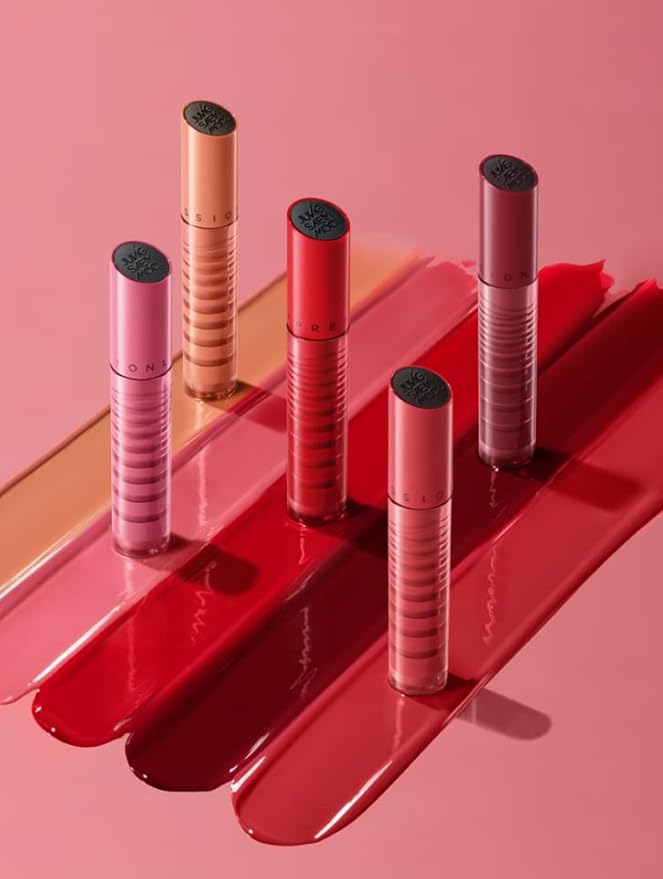 JUNG SAEM MOOL LIP-PRESSION Glow Lasting Tint 0.14 Fl Oz, Water-In-Oil Gloss Tint for Hydrated, Plump Lips, Non-Sticky Comfortable Fit for Radiant Lip Stain, Korean Lip Makeup (Pinky Mauve)