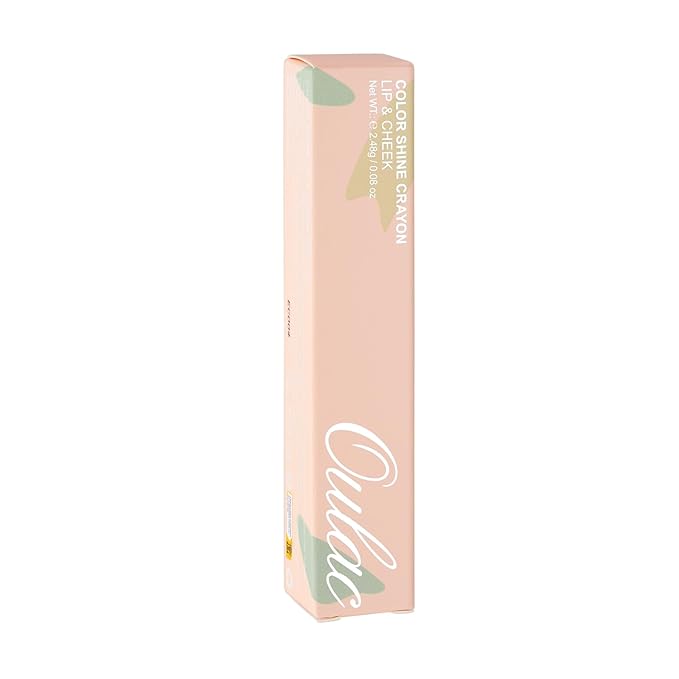 Oulac Orange Lipstick - Moisturizing Lipstick Tinted Lip Balm for Dry Lips, Rust Red Lip Crayon & Blush - Lip Colour and Cheeks Makeup | 2.48g, Pumpkin Please! (07)