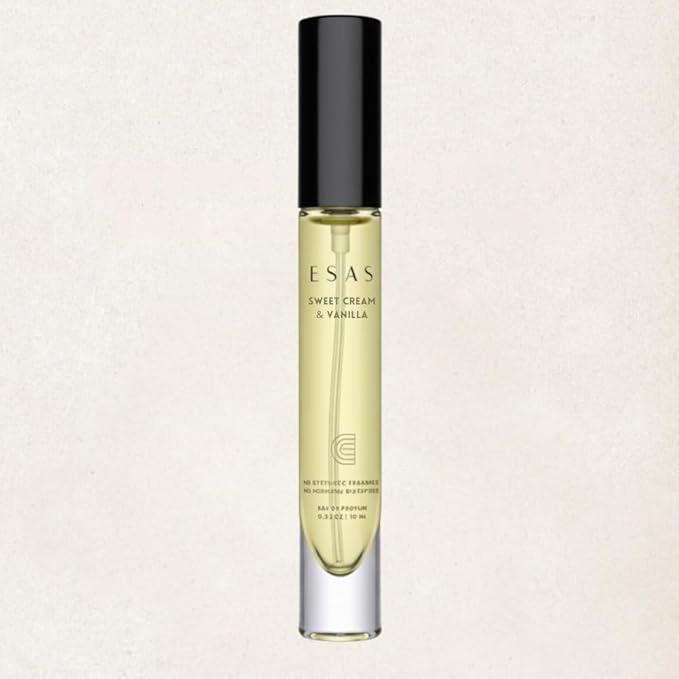 Esas NYC Sweet Cream and Vanilla– Organic Perfume Mist, MADESAFE® – SWEET | CREAMY | NUTTY - 0.33 oz Fragrance EDP