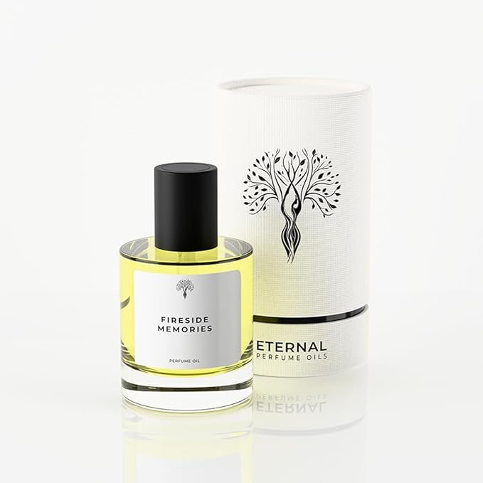 Fireside Memories Perfume Inspired by The Fire PlacE | Eau de Perfum - Long Lasting Perfume for Women and Men (Unisex) – 50ml with 30ml Fireside Memories (Pack of 2)