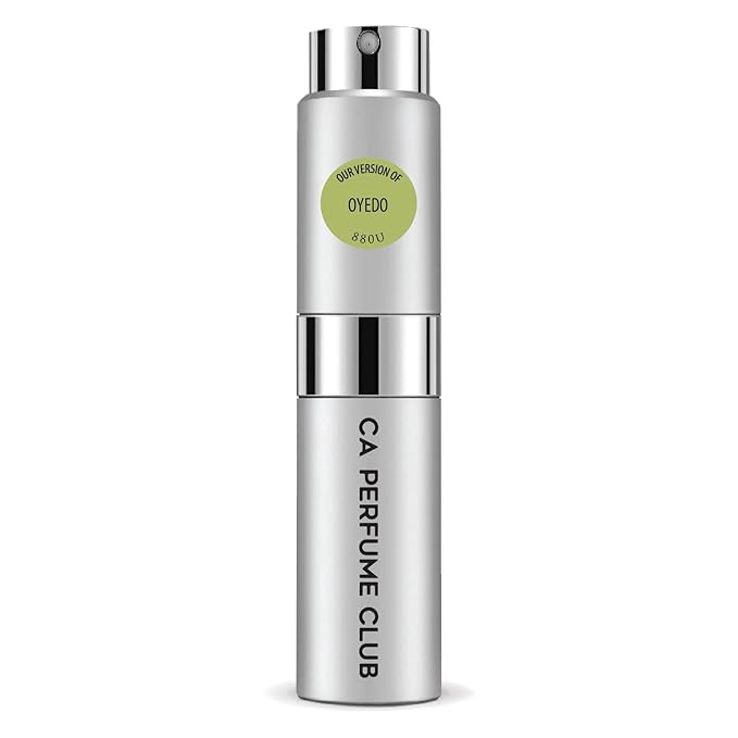 CA Perfume Impression of Oyedo for Women and Men Citrus Aromatic Scent Long Lasting Unisex Fragrance Eau De Parfum Travel Size Refillable Atomizer Spray 0.27 Fl Oz 8ml