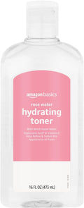 Amazon Basics Rose Water Hydrating Toner, 16 Fluid Ounces, 1-Pack