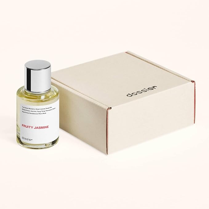 Dossier - Fruity Jasmine - Eau de Parfum - Luxury Perfume - Paraben-Free - Vegan - For Women - Fragrance 1.7 Fl oz (Spray 50ml)