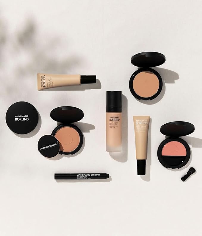 ANNEMARIE BÖRLIND - ANTI-AGING MAKE UP - light - smoothing, lifting & refining foundation, with natural ingredients, high coverage, 1.01 Fl. Oz.