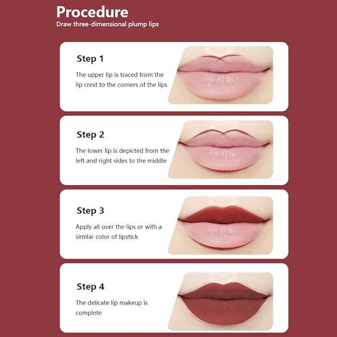 Matte Calligraphy Liquid Lip Liner Lipstick Pencil, Golderod Nude Pink Long-Lasting Transfer-Proof Lip Stain, Lightweight Lipstick, Sheer Buildable Color, Fades to a Natural Wash of Colors
