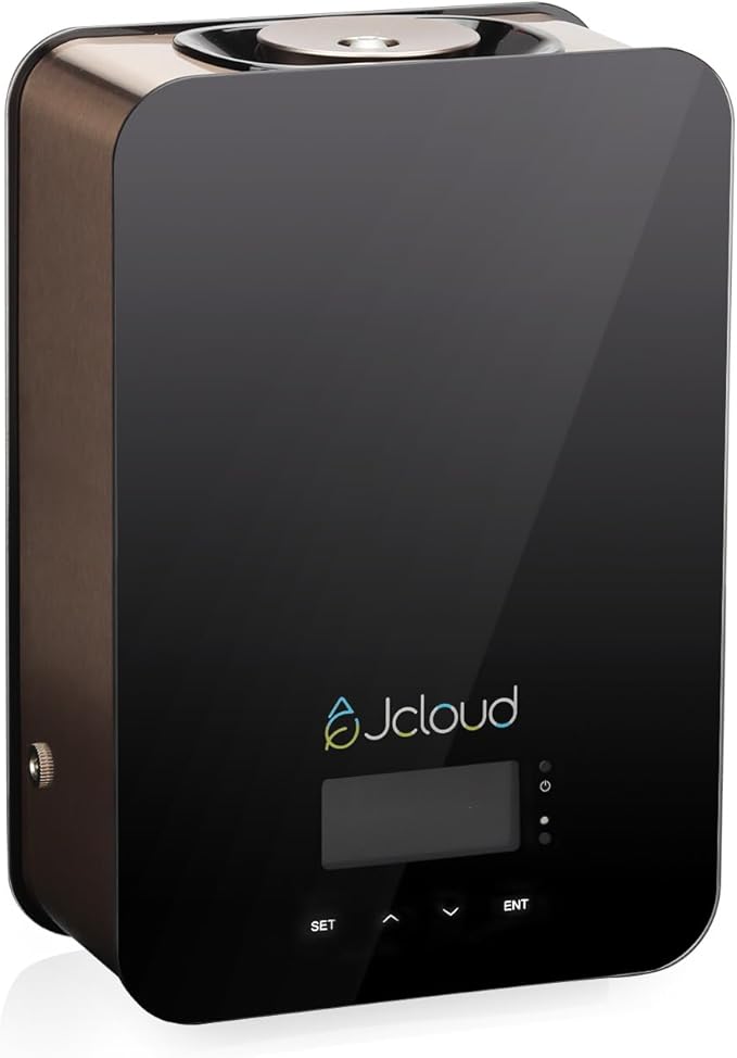 JCLOUD Upgrade Smart Scent Air Machine for Home, Cold Air Technology Waterless Essential Oil Diffuser | Cover Up to 2000 Sq. Ft | Aromatherapy Diffuser for Large Room, Office