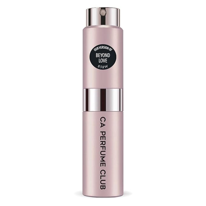 CA Perfume Impression of Beyond Love for Women Floral Scent Long Lasting Perfumes for Women Eau De Parfum Travel Size Refillable Atomizer Spray 0.27 Fl Oz 8ml