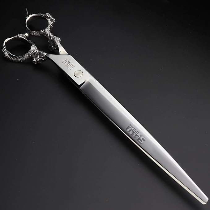 SHARONDS Hair Cutting Scissors Hairdressing Scissors Thinning Scissor Professional Barber Salon Home Shear For Men Women (9 inch flat)