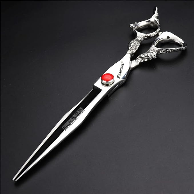 6/7/8/9 Inch High Quality Hair Clipper for Japanese Barbers 440C (8 Inch Flat)
