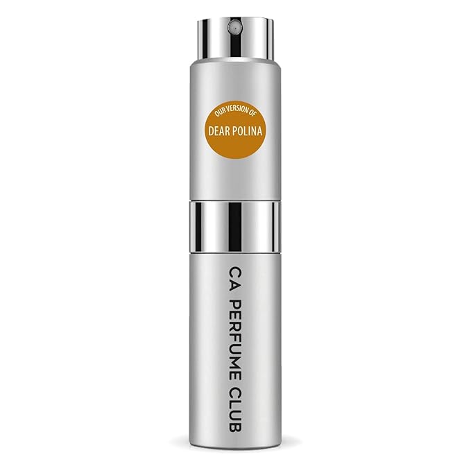 CA Perfume Impression of Dear Polina for Women and Men Aromatic Scent Long Lasting Unisex Fragrance Eau De Parfum Travel Size Refillable Atomizer Spray 0.27 Fl Oz 8ml