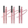 Matte Lip Liner Pencil Set, 12 Colors, Waterproof, Smudge-Proof, Long-Lasting, Semi-Glossy Finish for Defining, Contouring (2#, 3Count (Pack of 1))
