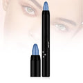 Eyeshadow Shimmer Stick, 16 Color Highlighter Eyeshadows Pencil Waterproof Glitter Eye Shadow Eyeliner Pen, Waterproof Eyeshadows Shimmer Stick Long Lasting Brightener Eyeshadow (10 Sky Blue)