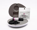 Essence Pearl Travel Case - Wearable Aromatherapy Kit with Nasal Diffuser Rings, Soaking Bay, and 5mL Essential Oil – Portable Wellness Gift Set for On-The-Go Self Care
