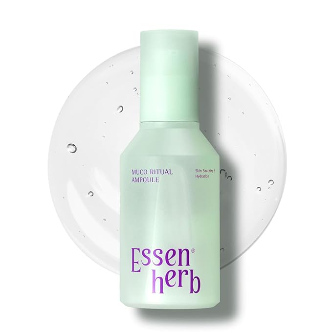 Aloe Serum (Muco Ritual Ampoule) – Korean Vegan Facial Essence with 95% Aloe Polysaccharides – Lightweight Hydration for Dry & Visibly Stressed Skin – 4.05 fl oz (120ml)