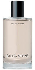 Salt & Stone Body Mist, Saffron & Cedar Scent, Skincare Infused Perfume Hair & Body Spray for Women and Men, Hydrating Fragrance with Glycerin and Red Algae, Vegan, Cruelty Free, 3.4 fl oz