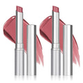 Honey Butter Lipstick Tinted Lip Balm, Shine Moisturizing Plumper Lipstick for Women, Natural Nourishing Hydrating Lip Gloss Stain for Dry Lips, Lightweight Lip Liner Care Makeup, Vegan - 2Pc Pink
