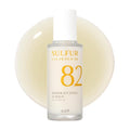 Sulfur Hot Spring Water 82% Soothing Serum with Ceramide, Panthenol, Hyaluronic acid, Hydrating, Glass skin, Non comedogenic, for Dry Skin, Acne-Prone, Korean Skin Care (1.79 fl.oz. 53ml)