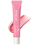 Lip Balm Butter Pink Sugar,Hydrating Tinted Butter Lip Gloss,Clear Lip Mask Lip Moisturizer,Lip Treatment Balm Lipgloss,Non-Sticky Jelly Glow Reviver Fat Lip Oil,Christmas Makeup Gift for Women-06