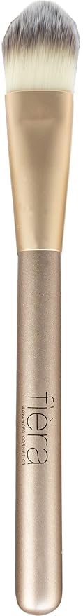 Fièra Concealer & Foundation Brush - Expert Tool for Cream & Liquid Makeup - Seamless, Even Application - Lightweight & Easy to Clean - Perfect for Use with Fièra Luxury Concealer