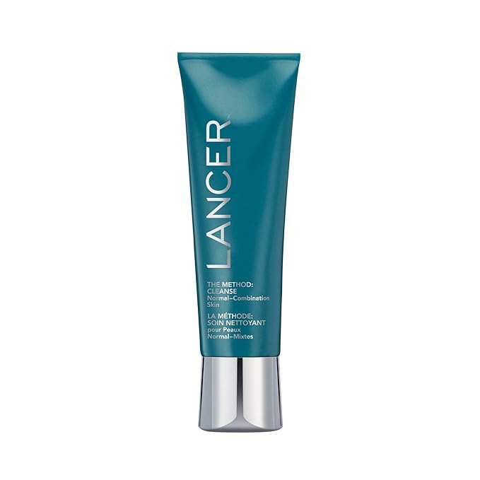 Lancer Skincare The Method: Cleanse Face Cleanser, Daily Face Wash with Salicylic Acid, Normal or Combination Skin, 4.05 Fluid Ounces