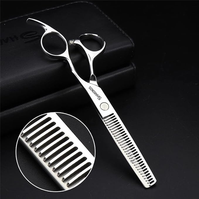 6/6.5-inch Professional Hair Clippers, Hairdressers, efficient Hair Clippers (6 inch-2pc-A)