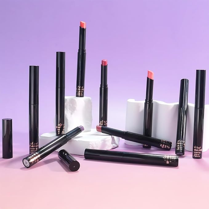 Pink Metallic Lipstick for Women,Lightweight Comfortable Non-Drying Shimmer Frosted Lipstick,Glitter Lip Gloss Stain Long Lasting Waterproof Smudge Proof 24 Hour Full Coverage Lip Makeup,Vegan