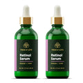 Tree of Life Beauty Retinol Serum, Skin Smoothing Face Oil for Dark and Age Spots and Fine Lines, Facial Serums for Dry and Sensitive Skin Care with Hyaluronic Acid for Soft Skin, 2 Fl Oz (pack of 2)